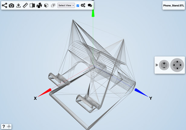 wireframe stl